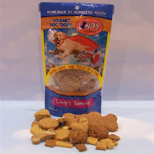 Buy Gourmet Dog Treats Lindy Sampler 6 Assorted Flavors 8 ct from LINDY