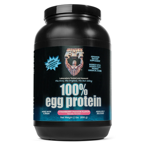 HEALTHY N FIT NUTRITIONALS: 100% Egg Protein Strawberry 2 lb