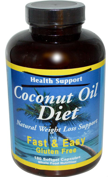 Coconut Oil Diet, 180 softgel