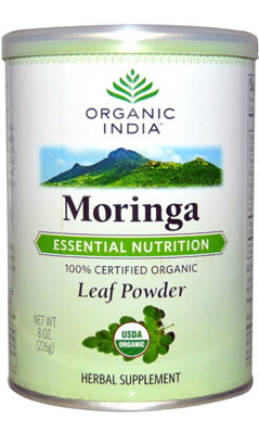 ORGANIC INDIA: Organic Moringa Powder 8 oz