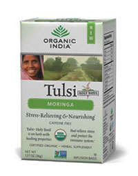 ORGANIC INDIA: Tulsi Tea Moringa 18 bags