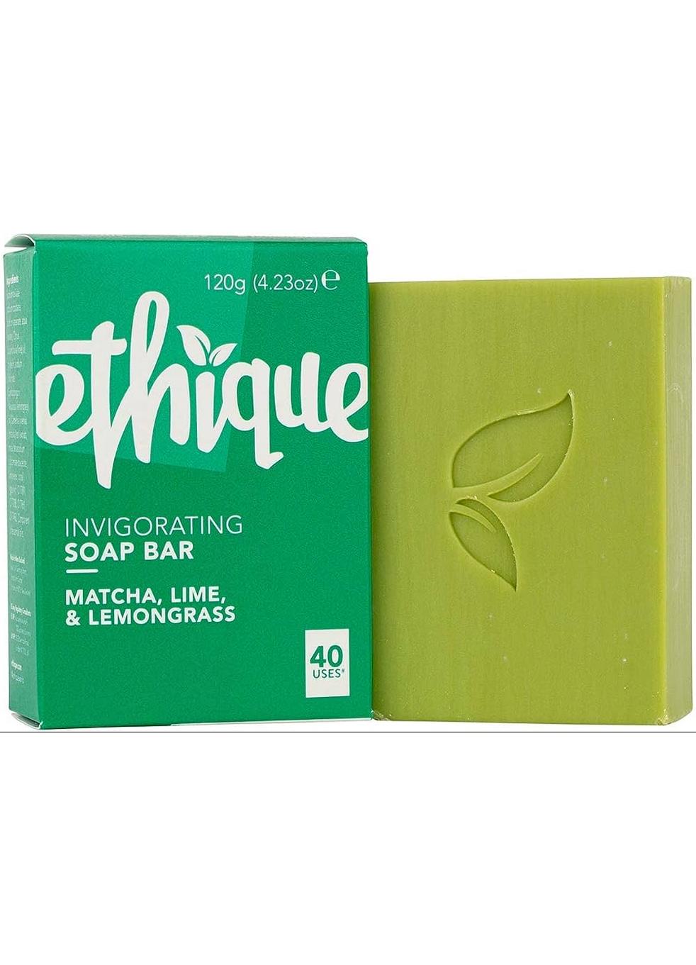 ETHIQUE: Solid Body Wash Matcha Lime & Lemongrass 4.23 OUNCE