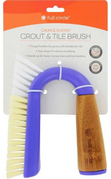 FULL CIRCLE: Grout And Tile Brush 1 unit