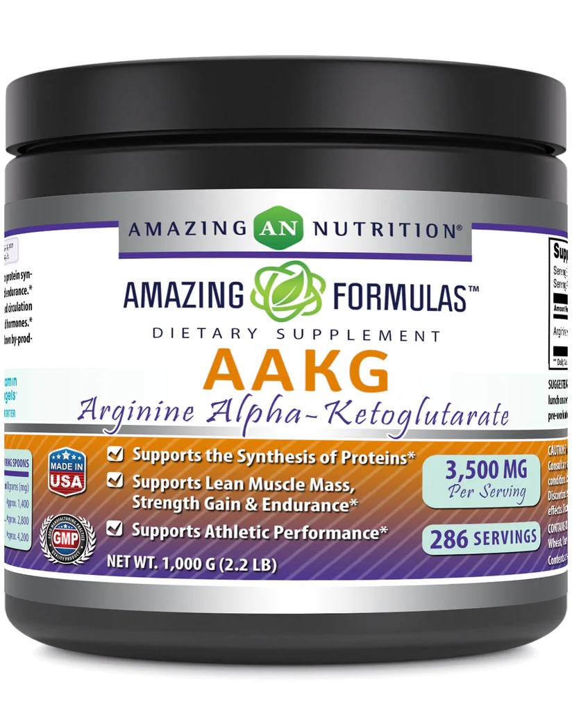 AMAZING NUTRITION: Amazing Formulas Arginine AlphaKetoglutarate AAKG 2.2 LB