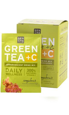 Sencha Naturals: Green Tea Plus C Dragonfruit 10 pkt