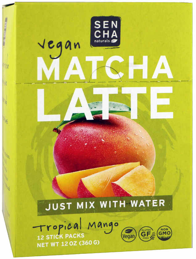 Trop Mango Matcha Latte Stick Pack
