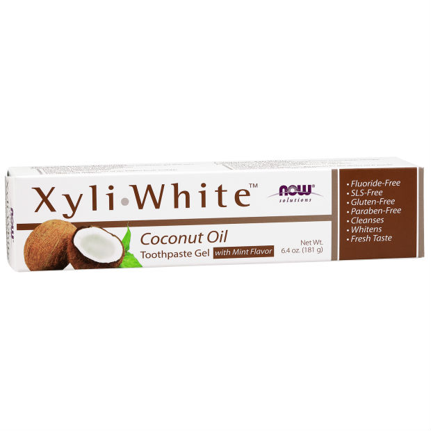 NOW: XyliWhite Coconut Oil Toothpaste Gel 6.4 oz