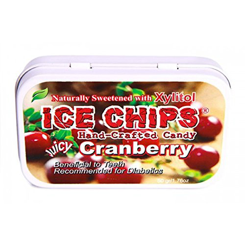 ICE CHIPS CANDY: Cranberry 1.76 oz