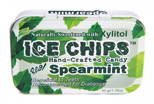ICE CHIPS CANDY: Spearmint 1.76 oz