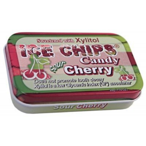 ICE CHIPS CANDY: Sour Cherry 1.76 oz