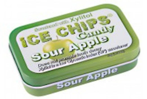ICE CHIPS CANDY: Sour Apple 1.76 oz