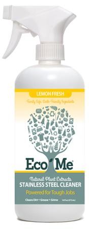 ECO ME: Stainless Steel Polish Lemon Fresh 16 oz