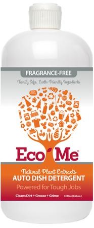 ECO ME: Auto Dishwasher Detergent Fragrance Free 32 oz