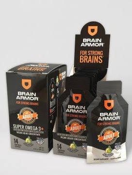 BRAIN ARMOR: Active Adult Liquid Concentrate Mango Lime Single Serve 14 ct