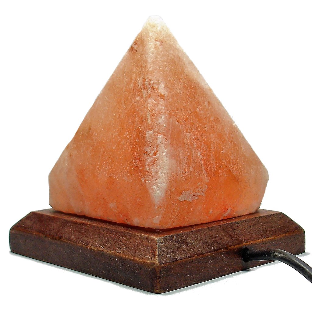 HIMALAYAN SALT CART: Pyramid USB Salt Lamp 1 EA