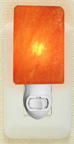 HIMALAYAN SALT CART: Nightlight Rectangle 1 ea