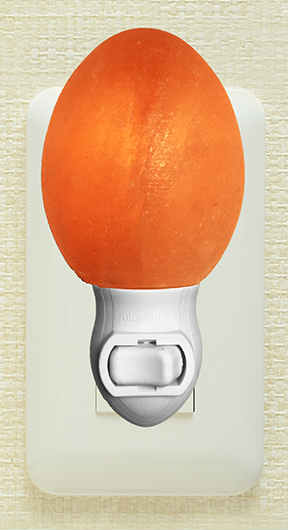 HIMALAYAN SALT CART: Nightlight Egg 1 ea