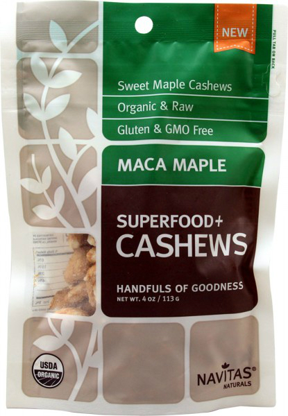 Navitas Naturals: Maca Maple Cashews 4 oz