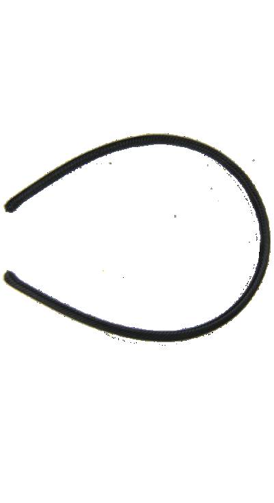 DIPRIMA: Mimosa Fabric No Headache Headband Black 1 CT