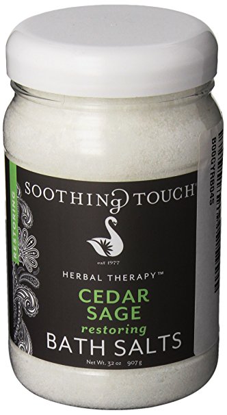 SOOTHING TOUCH LLC: Bath Salt - Cedar Sage 32 oz