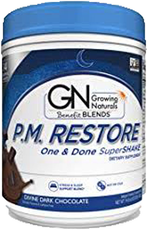 GROWING NATURALS: PM Restore Supershake Dark Chocolate 1 lb