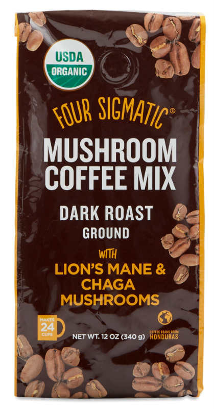 FOUR SIGMA FOODS INC: Ground Mushroom Coffee with Lion's Mane 12 ounce