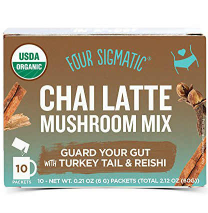 FOUR SIGMA FOODS INC: Chai Latte with Turkey Tail and Reishi 10 ct