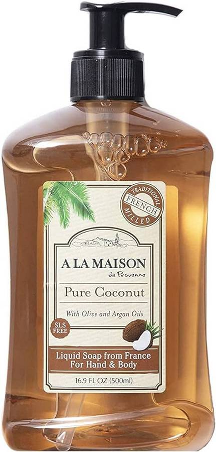 A LA MAISON: Liquid Soap Pure Coconut 16.9 OUNCE