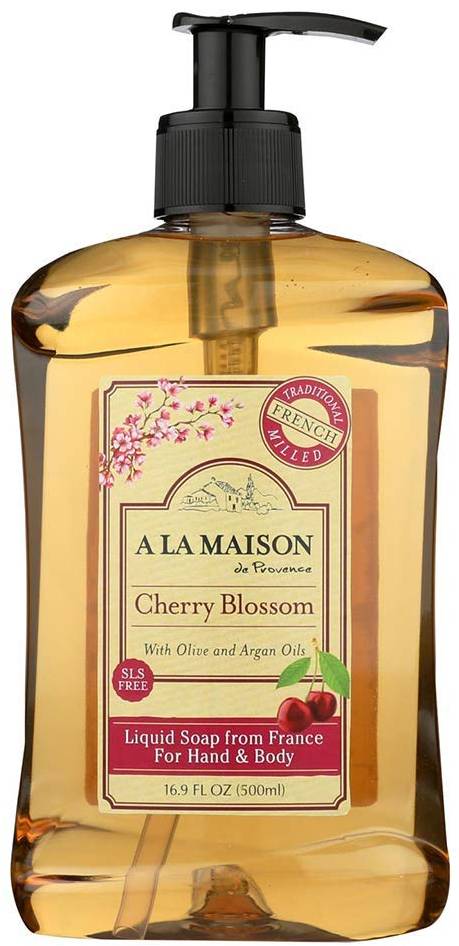 A LA MAISON: Liquid Soap Cherry Blossom 16.9 OUNCE