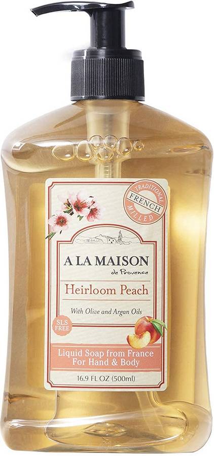 A LA MAISON: Liquid Soap Heirloom Peach 16.9 OUNCE