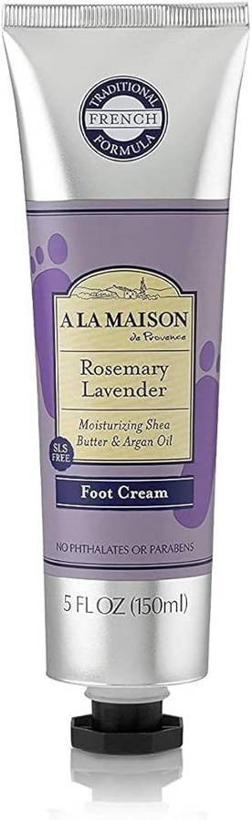 A LA MAISON: Foot Cream Rosemary Lavender 5 OUNCE