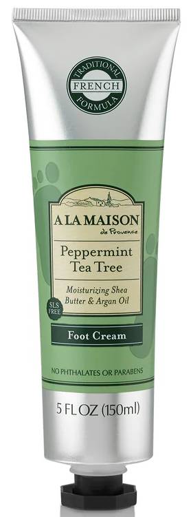A LA MAISON: Foot Cream Peppermint Tea Tree 5 OUNCE