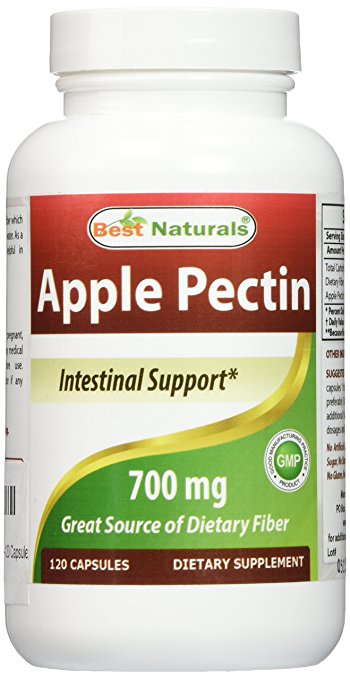BEST NATURALS: Apple Pectin 700 mg 120 CAP
