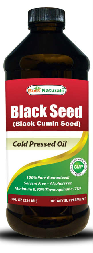 BEST NATURALS: Black Seed Oil 8 OZ
