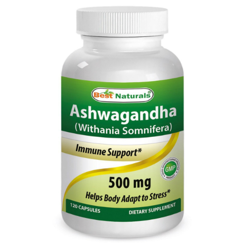 Best Naturals: Ashwagandha 500 mg 120 cap