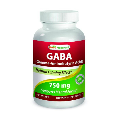 Best Naturals: GABA 750 mg 180 cap