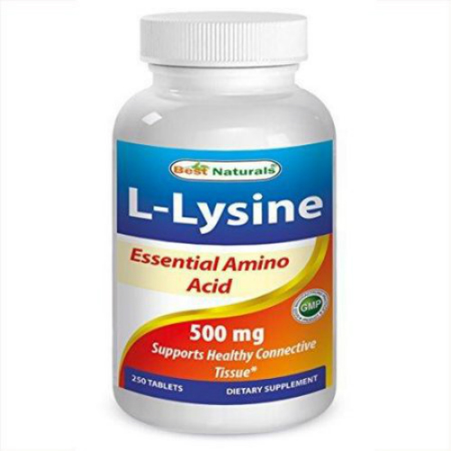 L-Lysine 500 mg Dietary Supplements