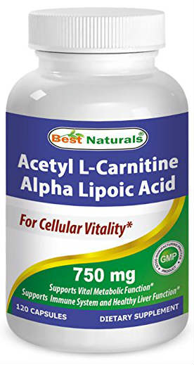BEST NATURALS: ALA ALC 750 mg 120 CAP