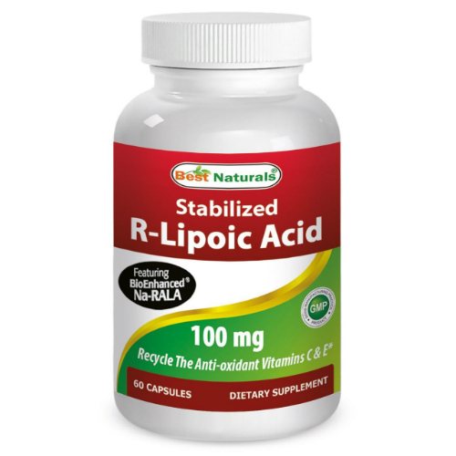 Best Naturals: R-Lipoic Acid 100 mg 60 cap