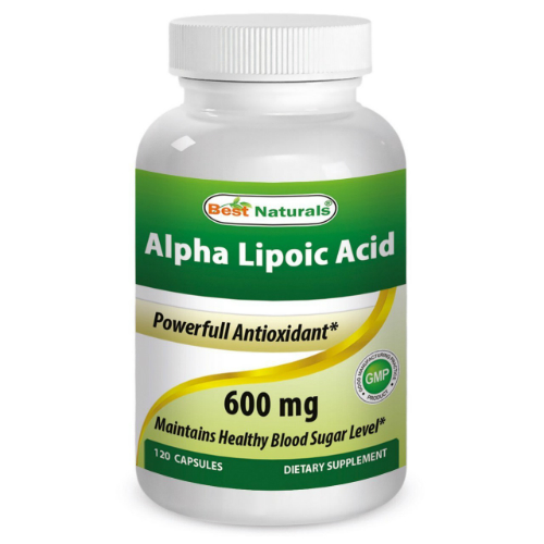 Best Naturals: Alpha Lipoic Acid 600 mg 120 cap