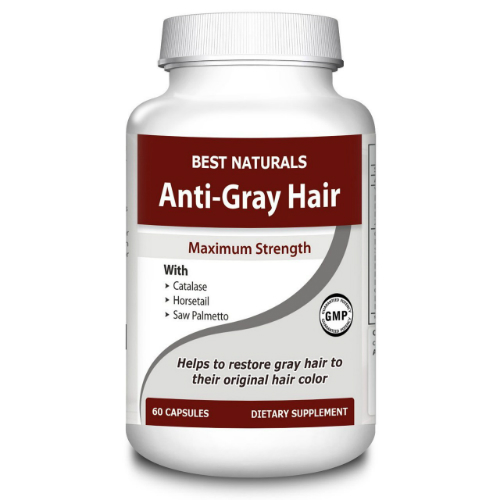 Buy Anti Gray Hair 60 cap from Best Naturals and Save Big at  