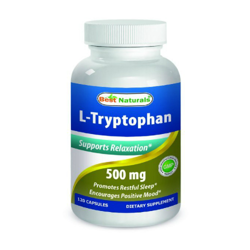 Best Naturals: L-Tryptophan 500 mg 120 cap