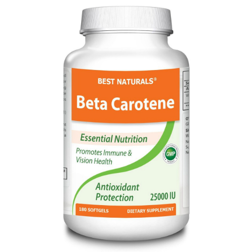 Beta Carotene 25000 IU 180 sfg from Best Naturals