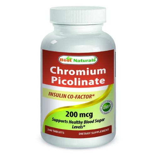 Chromium Picolinate 200 mcg 240 tab from Best Naturals