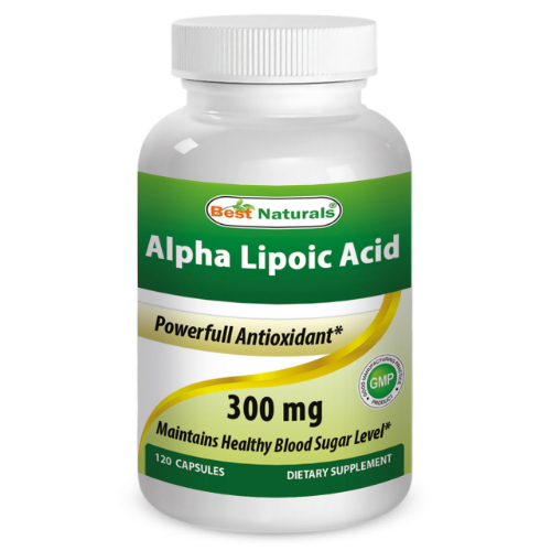 Best Naturals: Alpha Lipoic Acid 300 mg 120 cap