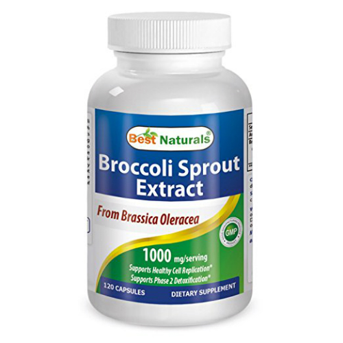 Best Naturals: Broccoli Sprout Extract 500mg 120 cap