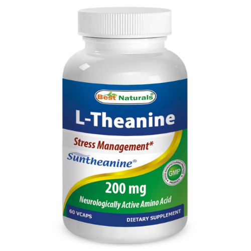 Best Naturals: L-Theanine 200 mg 60 vgc