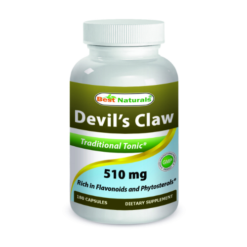 Best Naturals: Devil's Claw 510 mg 180 cap