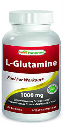 BEST NATURALS: L-Glutamine 1000 mg 180 TAB
