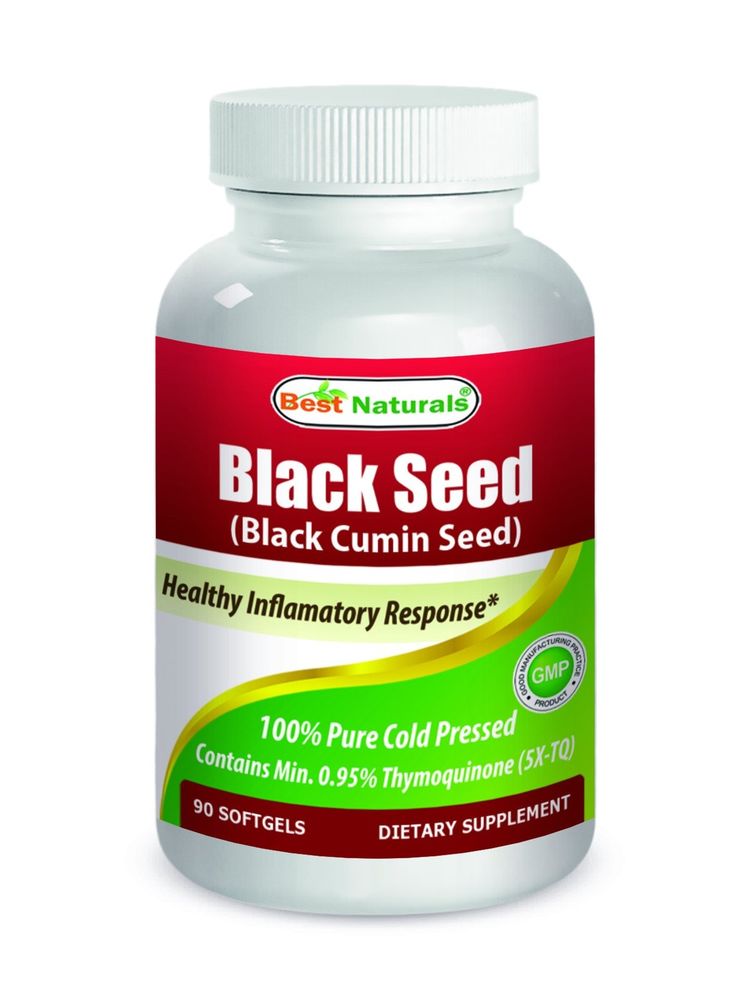BEST NATURALS: Black Seed Oil 90 SFG